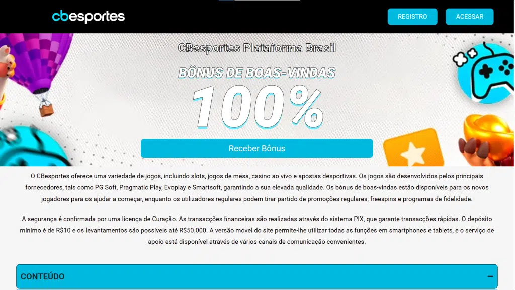 CBesportes Login