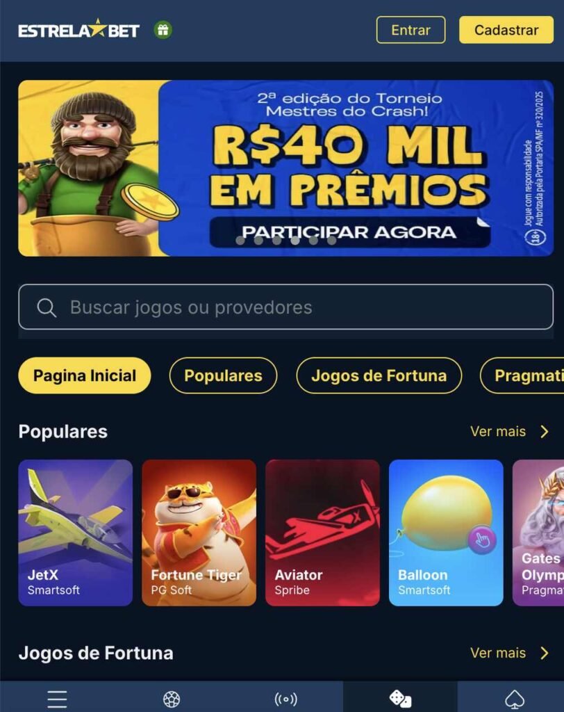 Qual joguinho está pagando bem