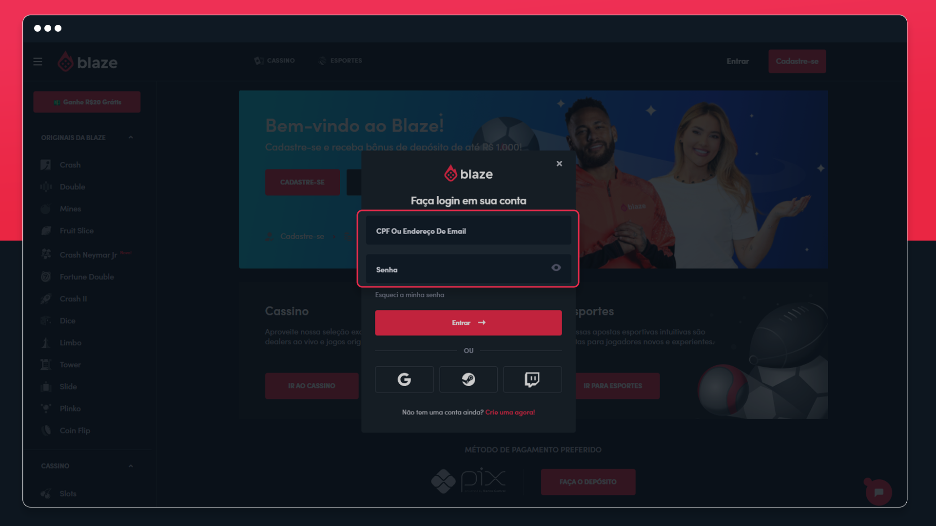 Blaze Login