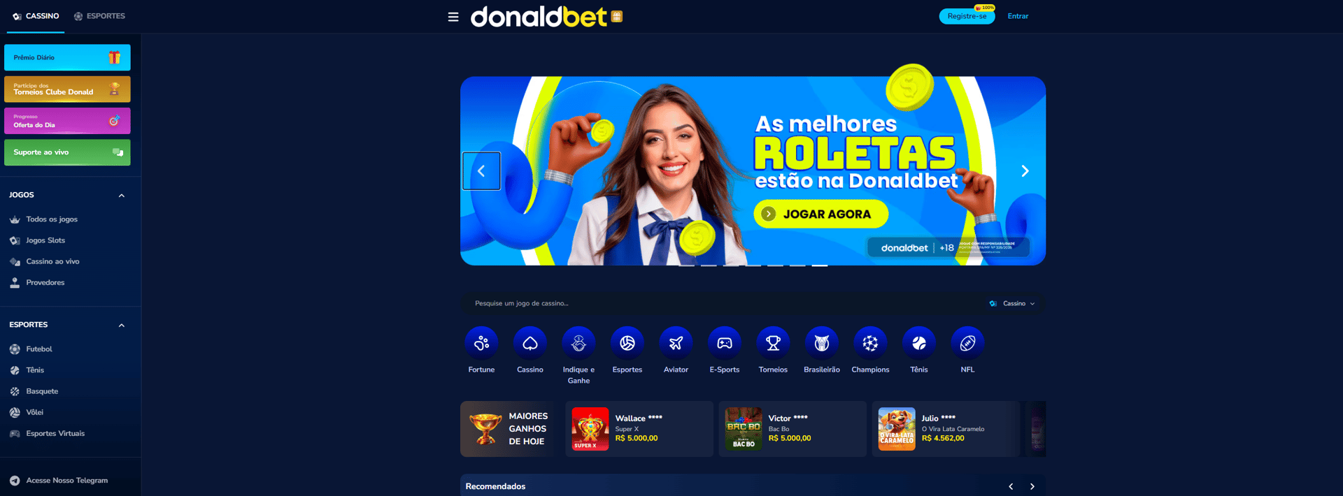 DonaldBet Login