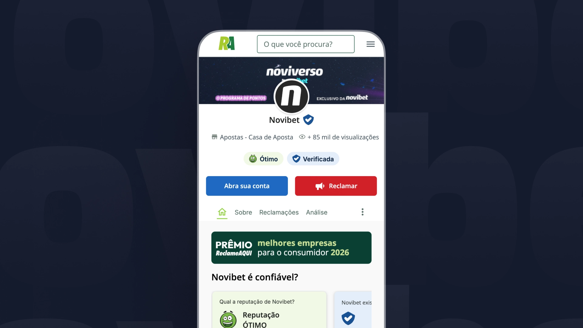 Novibet é Confiável