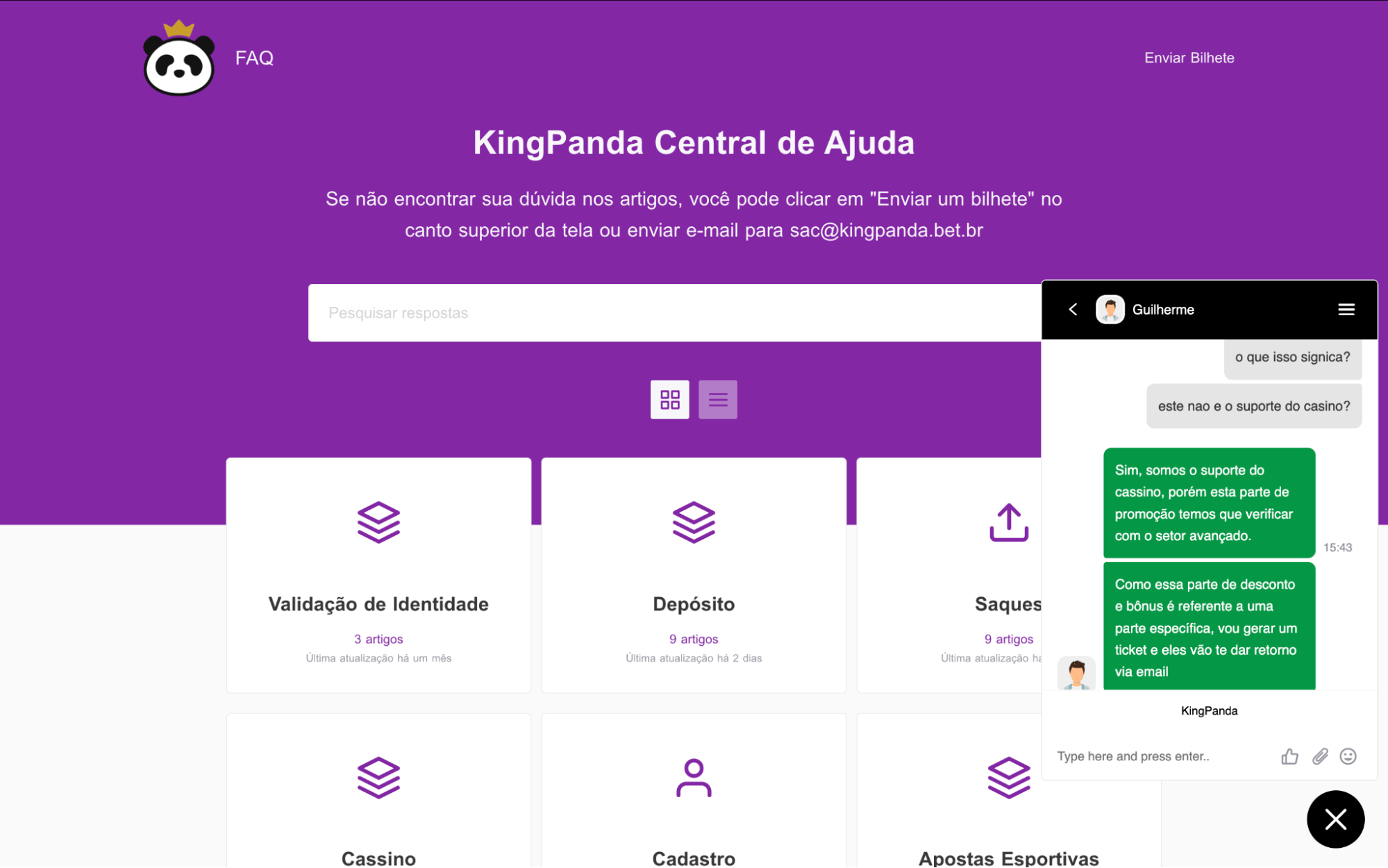 King Panda Código Promocional