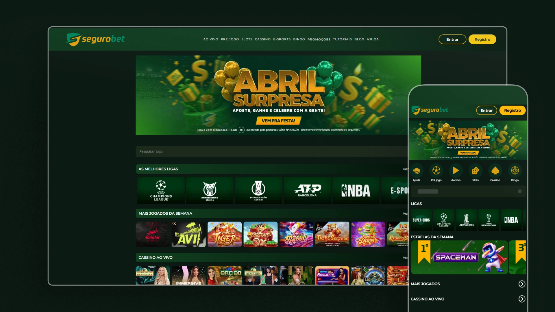 Seguro Bet Login