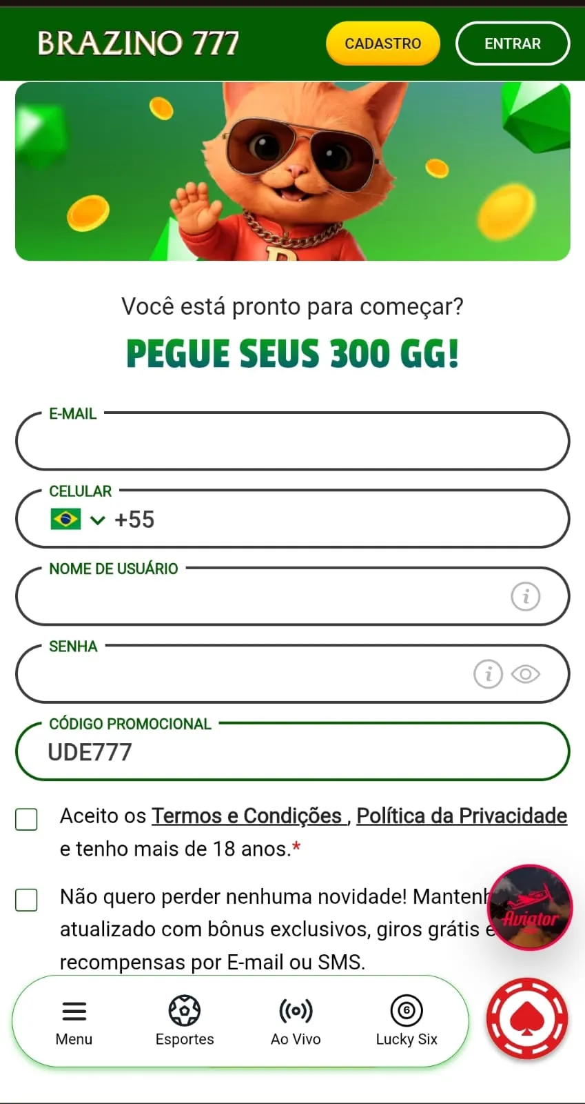 Tropino Código Promocional